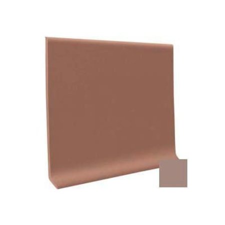 ROPPE Cove Base Vinyl 4inX1/8inX48in - Fawn 40C83P140